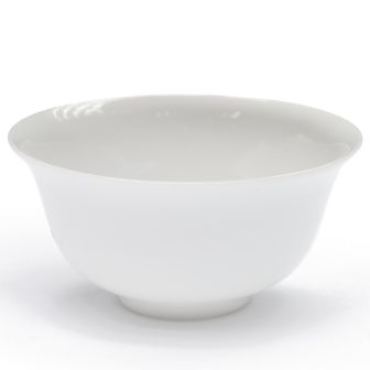 Liten vit gongfu kopp