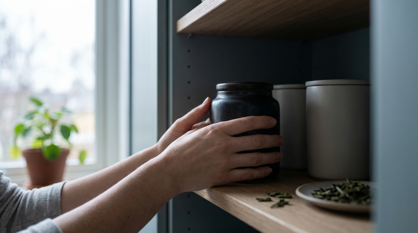 Hur förvarar man grönt te för bästa smak?