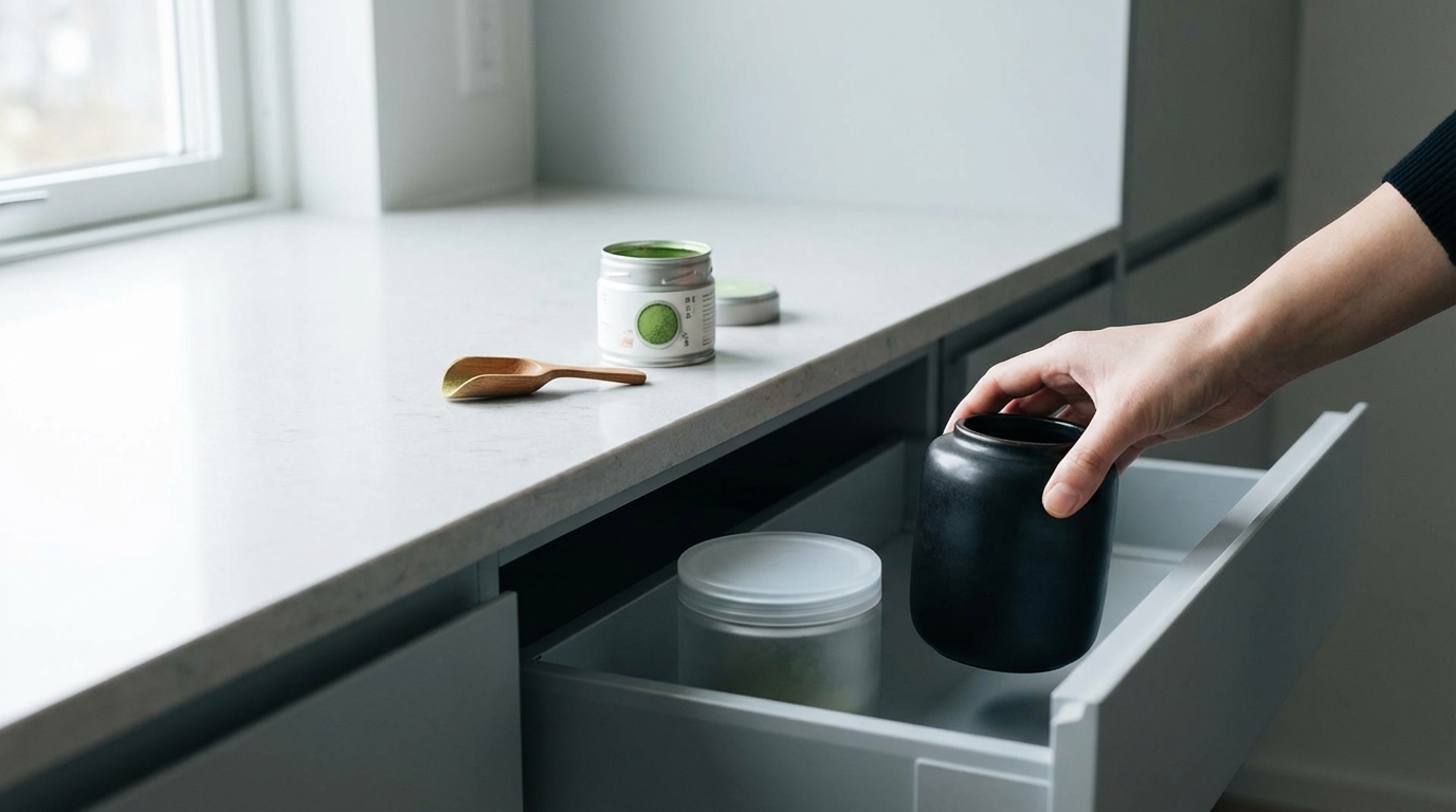 Hur förvarar man matchapulver bäst? 