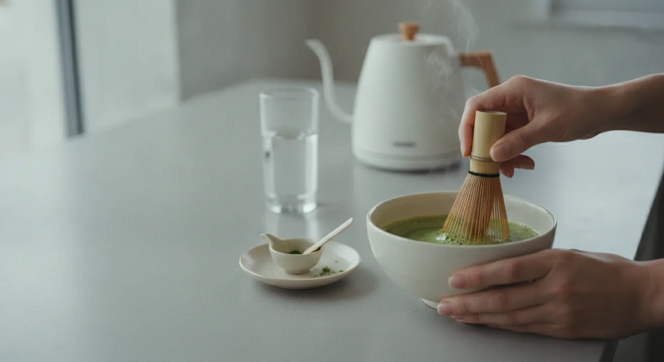 Hur vispar man matcha utan klumpar?