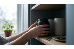 Hur förvarar man grönt te för bästa smak?