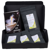 TeaScovery låda med gröna teer